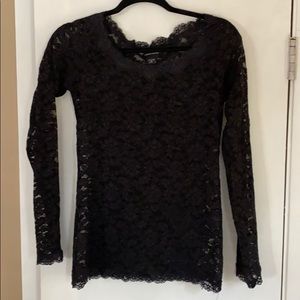 Lace Long Sleeve Shirt
